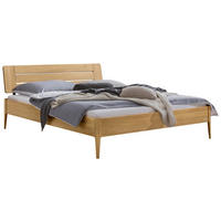 BETT 160/200 cm,  in Eichefarben,  - Eichefarben, Design, Holz (160/200cm) - Hasena