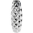 VASE 32 cm  - Silberfarben, Basics, Keramik (11/32cm) - Ambia Home