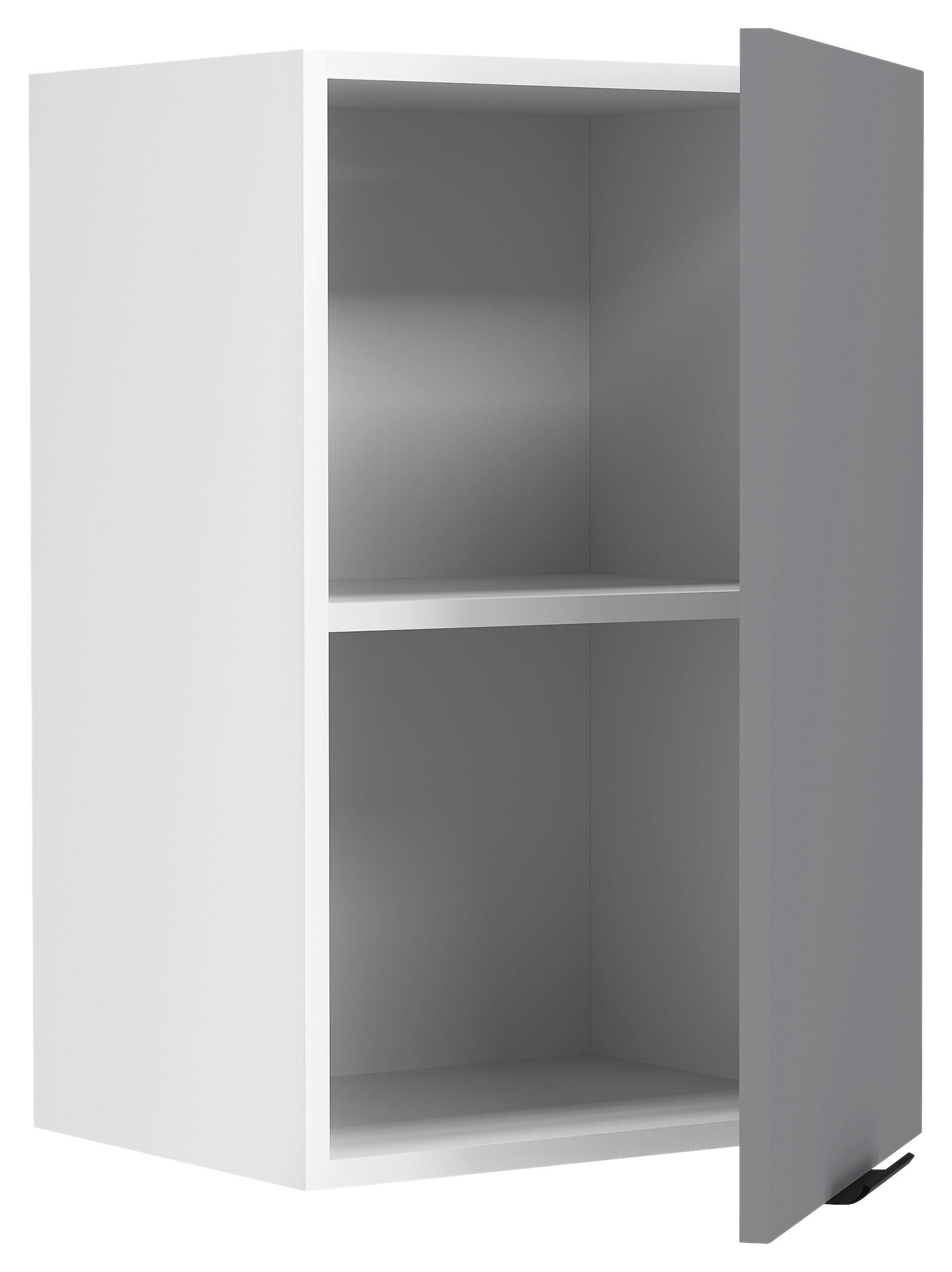 KÜCHENOBERSCHRANK 40/60/31 cm  in Anthrazit, Weiß  - Anthrazit/Schwarz, Trend, Holzwerkstoff/Kunststoff (40/60/31cm) - MID.YOU