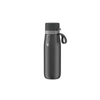 Wasserflasche mit Filter   - Grau, Basics, Metall (7,5/7,5/24,5cm) - Philips