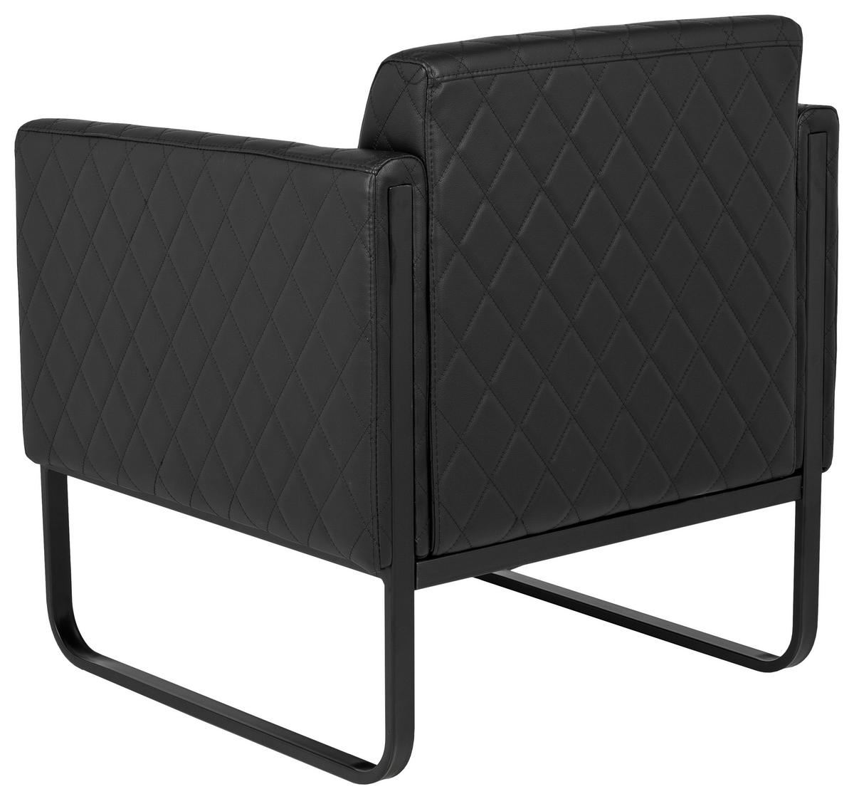 FOTELJ,  črna tekstil - črna, Moderno, kovina/tekstil (67/78/71cm) - MID.YOU