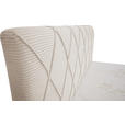 BOXSPRINGBETT 160/200 cm  in Creme  - Creme/Schwarz, Design, Kunststoff/Textil (160/200cm) - Xora