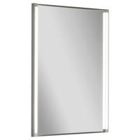 BADEZIMMERSPIEGEL 42/67/4 cm  - Alufarben, MODERN, Glas/Holzwerkstoff (42/67/4cm) - MID.YOU