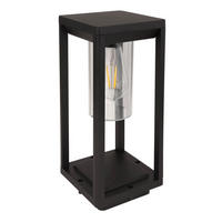 SVJETILJKA VRTNA Candela  - prozirno/crna, Basics, metal/plastika (15/15/35cm) - Globo
