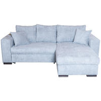 ECKSOFA in Webstoff Grau  - Braun/Grau, KONVENTIONELL, Holz/Textil (170/235cm) - Carryhome