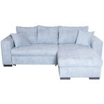 ECKSOFA Grau Webstoff  - Braun/Grau, KONVENTIONELL, Holz/Textil (170/235cm) - Carryhome