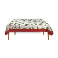 TISCHDECKE Christmas Berries 250/145 cm  - Smaragdgrün/Rot, Basics, Textil (250/145cm) - POZZI AND EASY LIFE