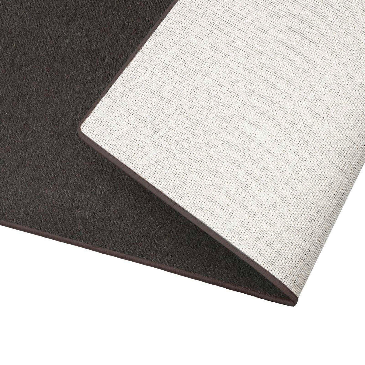 LÄUFER 80/400 cm London Braun  - Braun, Basics, Kunststoff/Textil (80/400cm)