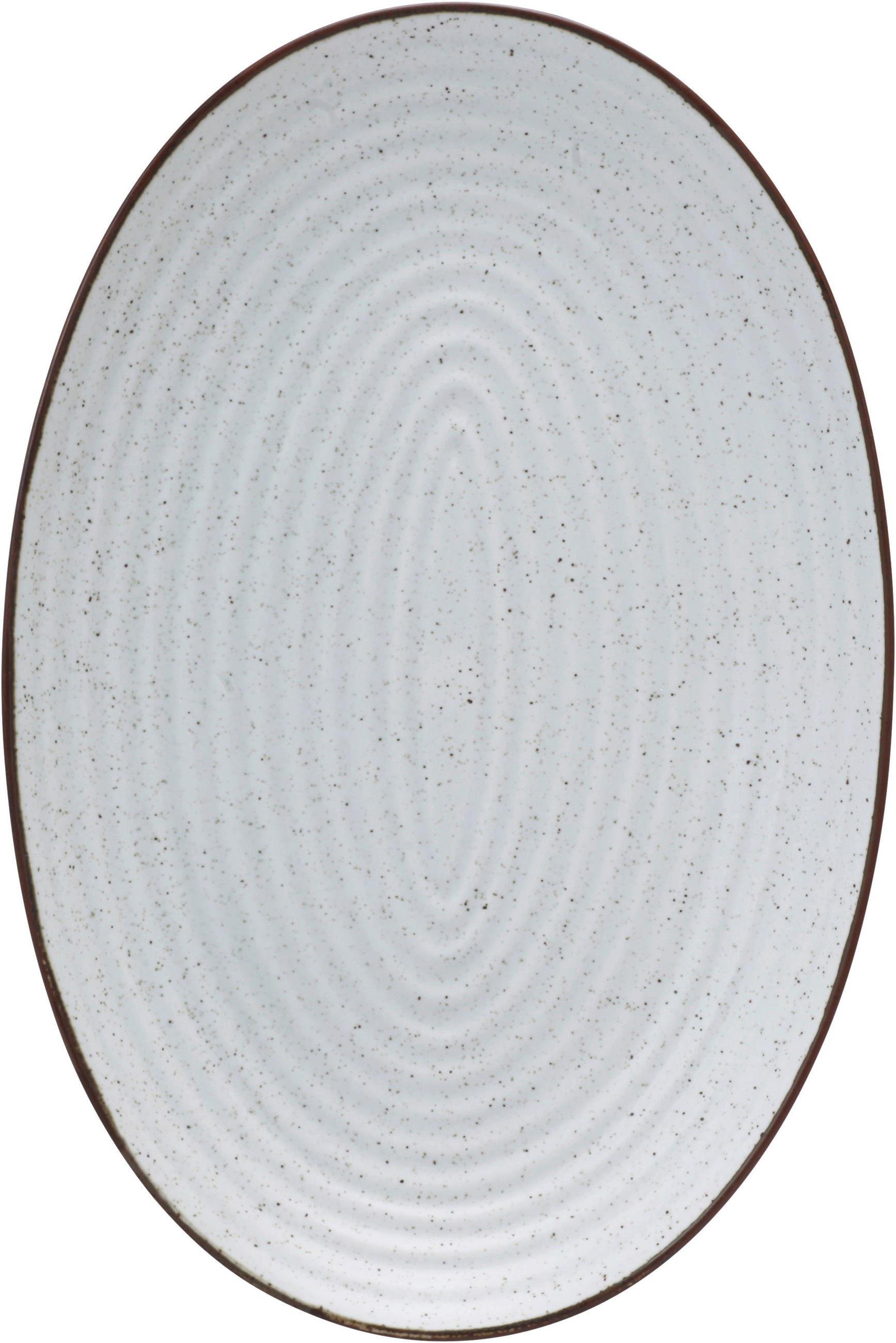 SERVIERPLATTE - Beige, Design, Keramik (21/31cm) - Landscape