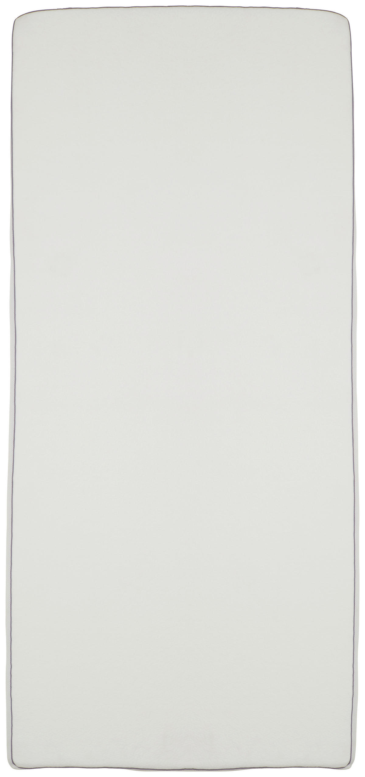TOPPER Höhe ca.  - Weiß/Grau, Basics, Textil (120/200cm) - Sleeptex