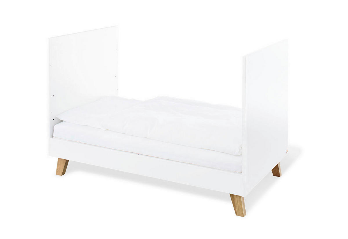 BABYZIMMER PINOLINO PAN  - Eichefarben/Weiß, Design, Holzwerkstoff - Pinolino