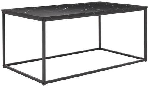 COUCHTISCH in Metall, Holzwerkstoff  - Schwarz, Design, Holzwerkstoff/Metall (100/45/60cm) - MID.YOU