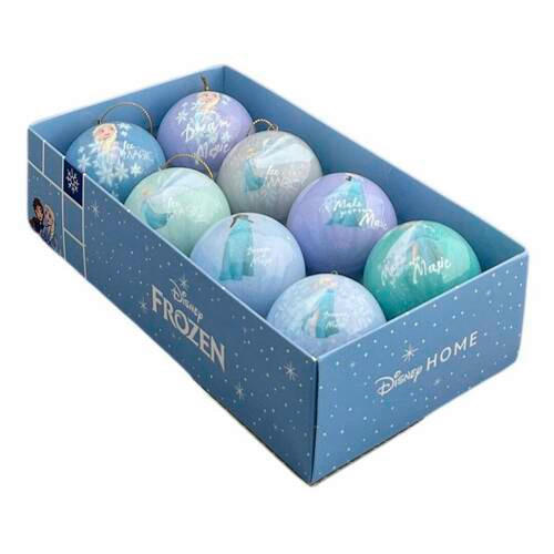 CHRISTBAUMKUGEL-SET 8-teilig Frozen  - Multicolor, KONVENTIONELL, Kunststoff - Disney