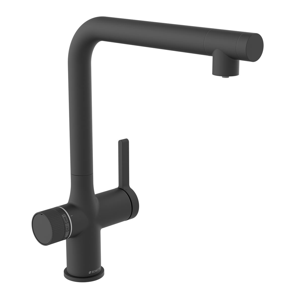 KÜCHENARMATUR - Schwarz, Basics, Metall (14,5/33,5/29cm) - Schütte