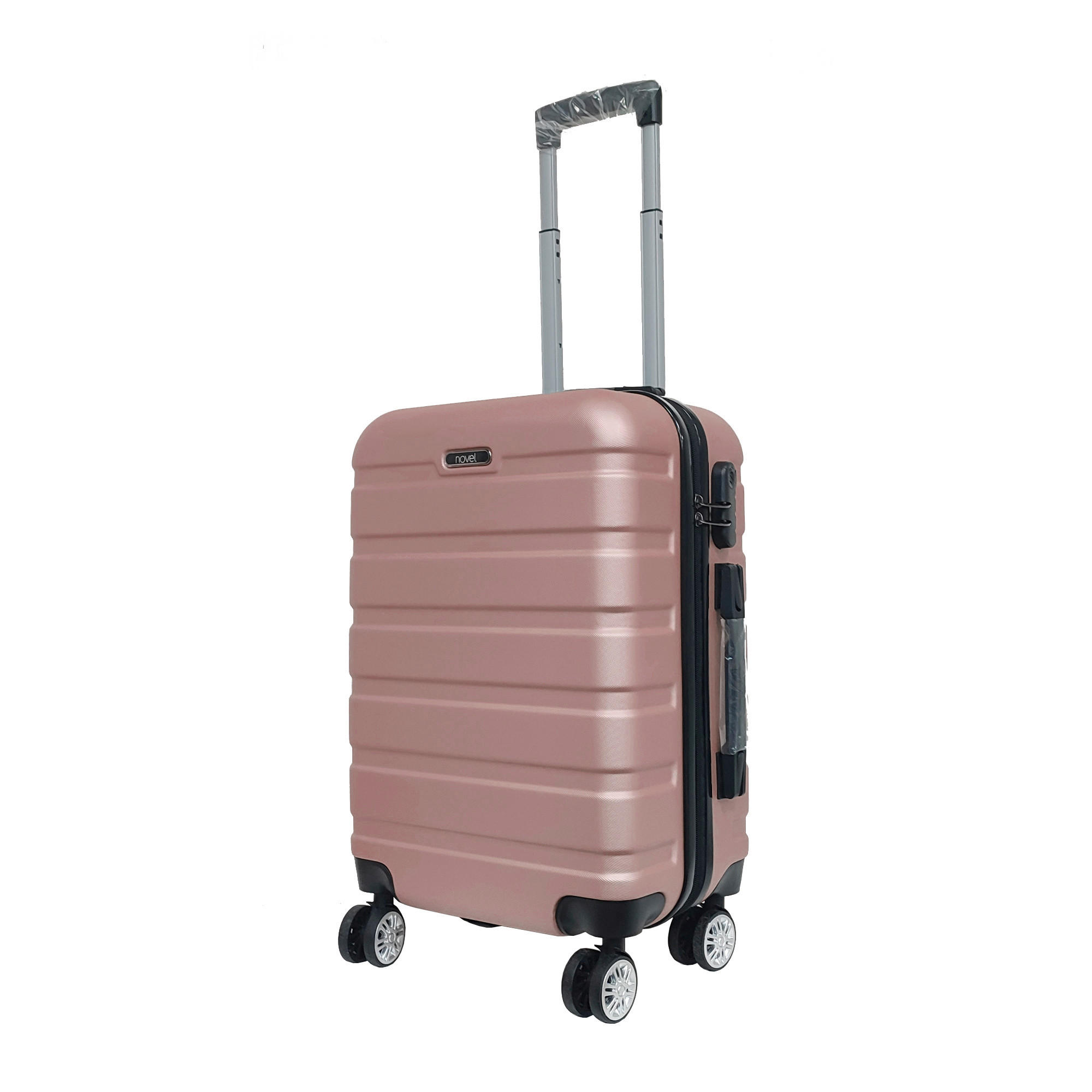 REISEKOFFER Roségold  - Roségold, LIFESTYLE, Kunststoff/Metall (36/55/23cm) - Novel