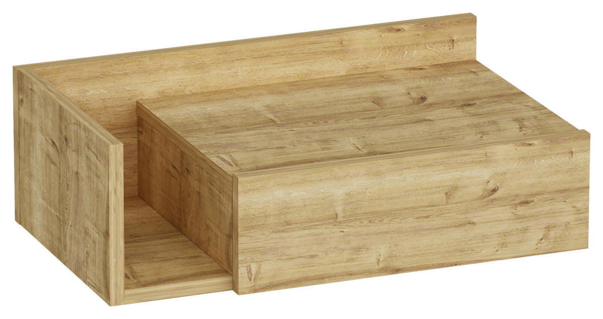 NACHTTISCH 60/21,4/35 cm  in Eichefarben  - Eichefarben, Design, Holzwerkstoff (60/21,4/35cm) - MID.YOU