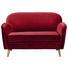 SITZBANK - Rot/Kieferfarben, Trend, Holz/Holzwerkstoff (142/88/92cm) - Carryhome SITZBANK - Rot/Kieferfarben, Trend, Holz/Holzwerkstoff (142/88/92cm) - Carryhome