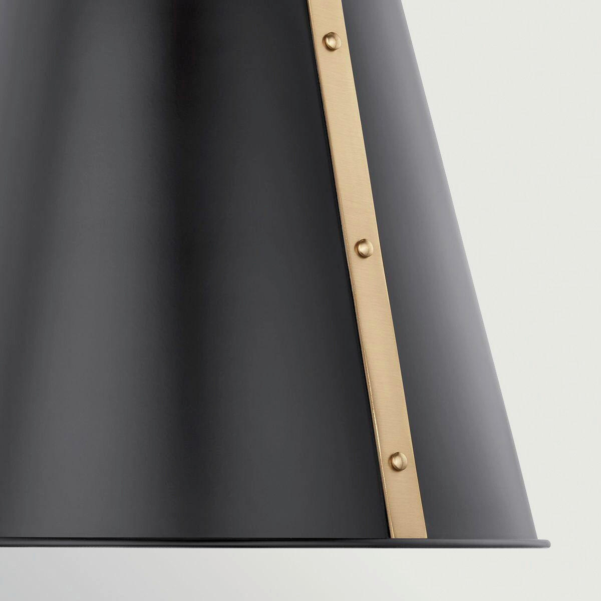 HÄNGELEUCHTE Kichler 43,2/33 cm  - Champagner/Schwarz, Design, Metall (43,2/33cm) - Elstead Lighting