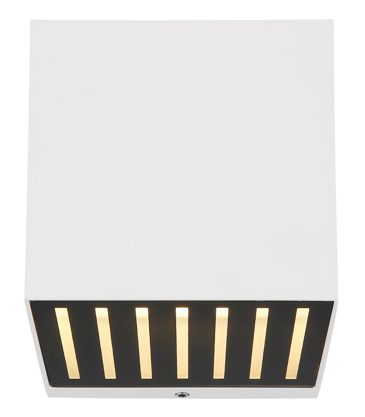 LED-UTOMHUSLAMPA - klar/vit, Basics, metall/glas (10/10/10cm) - Globo