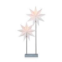 DEKOSTERN  - Weiß, Basics, Papier/Metall (46/80/14cm) - Markslöjd