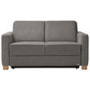 SCHLAFSOFA Schlammfarben, Hellbraun  - Hellbraun/Schlammfarben, KONVENTIONELL, Holz/Textil (160/86/92cm) - Sedda