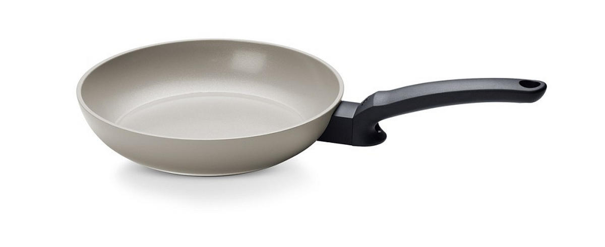 PFANNENSET recyceltes Aluminium 2-teilig  - Grau, Basics, Metall (24/28cm) - Fissler