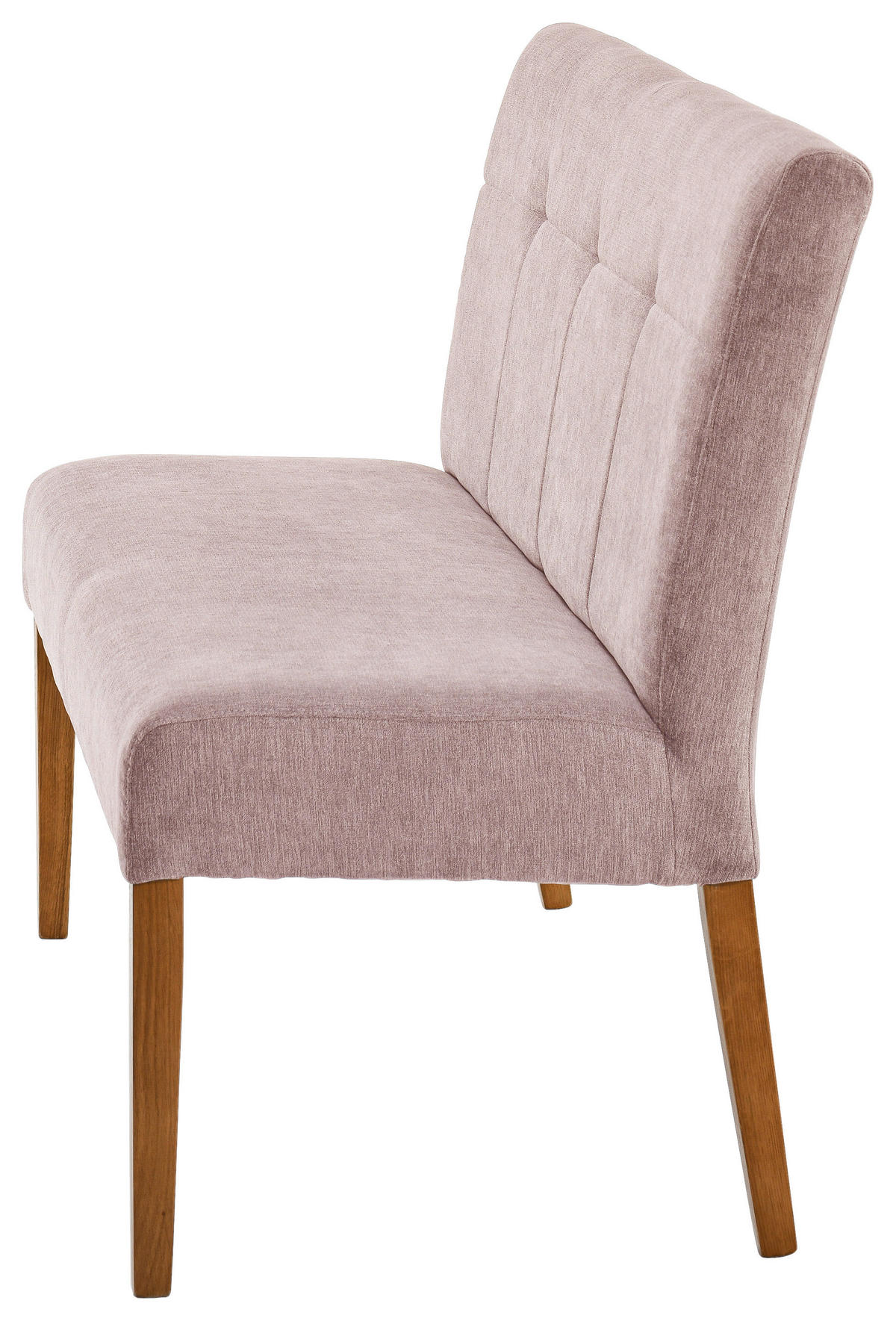 SITZBANK in Holz, Textil Eichefarben, Altrosa  - Eichefarben/Altrosa, KONVENTIONELL, Holz/Textil (140/91,5/63cm) - Cantus