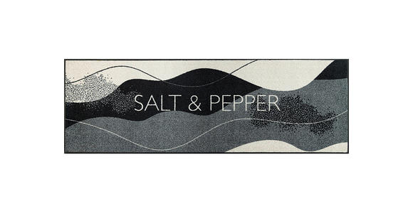 KÜCHENLÄUFER 60/180 cm Salt und Pepper  - Grau, KONVENTIONELL, Kunststoff/Textil (60/180cm) - Esposa