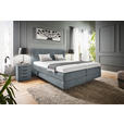 BOXSPRINGBETT 160/200 cm  in Grau  - Grau, KONVENTIONELL, Holz/Textil (160/200cm) - Dieter Knoll