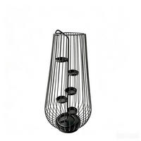 LATERNE - Schwarz, Trend, Metall (19/37cm) - Ambia Home