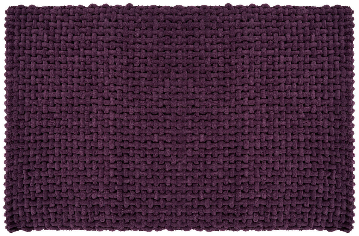 KÚPEĽŇOVÁ PREDLOŽKA, 60/90 cm - hnedofialová, Design, textil/plast (60/90cm) - Esposa