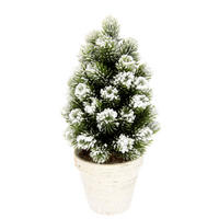 WEIHNACHTSBAUM  - Grün, Basics, Kunststoff (15/30/15cm) - X-Mas