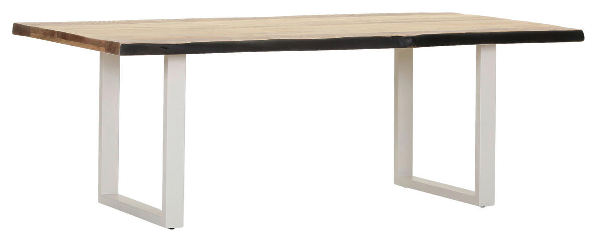 TISCHPLATTE Akaziefarben   - Akaziefarben, Design, Holz (220/100/5cm) - Landscape