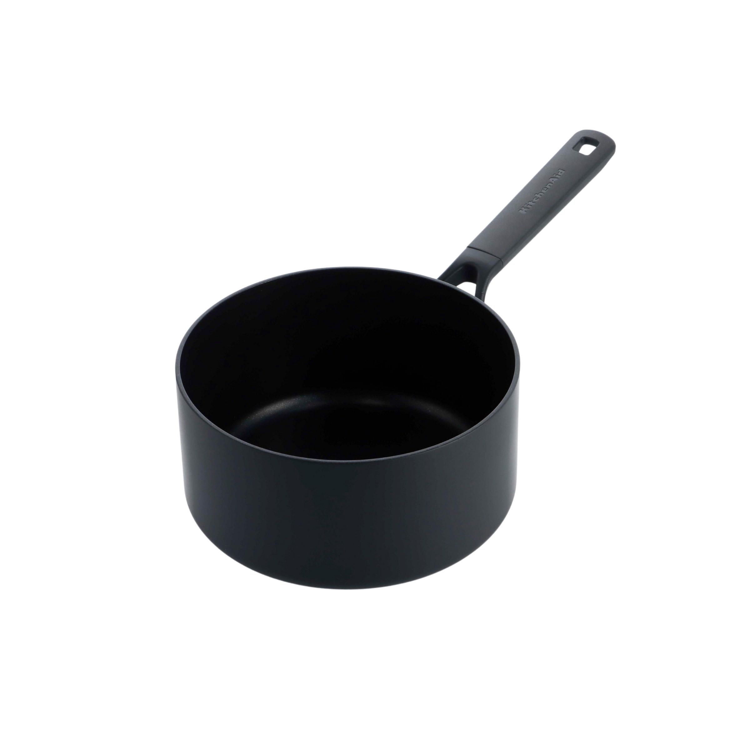 KitchenAid Stielkasserolle Classic Forged Aluminium Schwarz