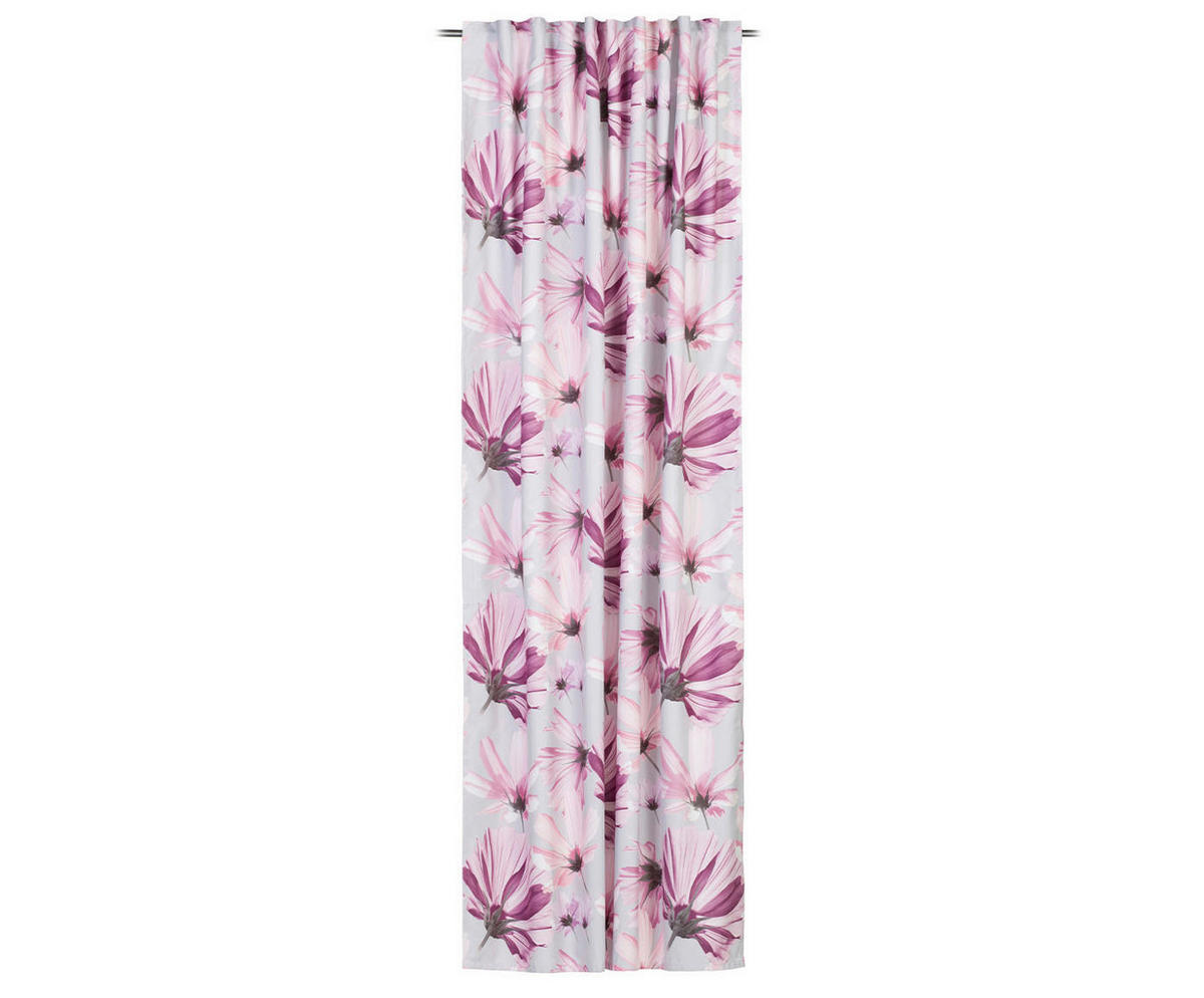 ÖSENSCHAL Bagna blickdicht 140/255 cm   - Flieder, Basics, Textil (140/255cm) - Ambiente