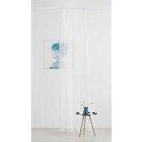 Perdea Confecționată transparent  - bej, Basics, textil (24/31/4cm)