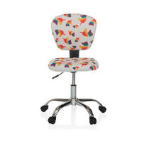 JUGENDDREHSTUHL Multicolor  - Multicolor/Alufarben, MODERN, Kunststoff/Textil (50/79-89/50cm) - MID.YOU