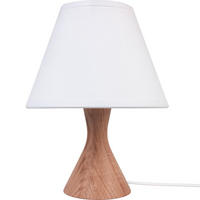 NACHTTISCHLEUCHTE 18/23 cm   - Eichefarben, Natur, Holz (18/23cm)