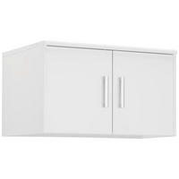 SZEKRÉNYRÁTÉT  - ezüstszínű/fehér, Konventionell, műanyag/faalapú anyag (72/43/54cm) - Xora