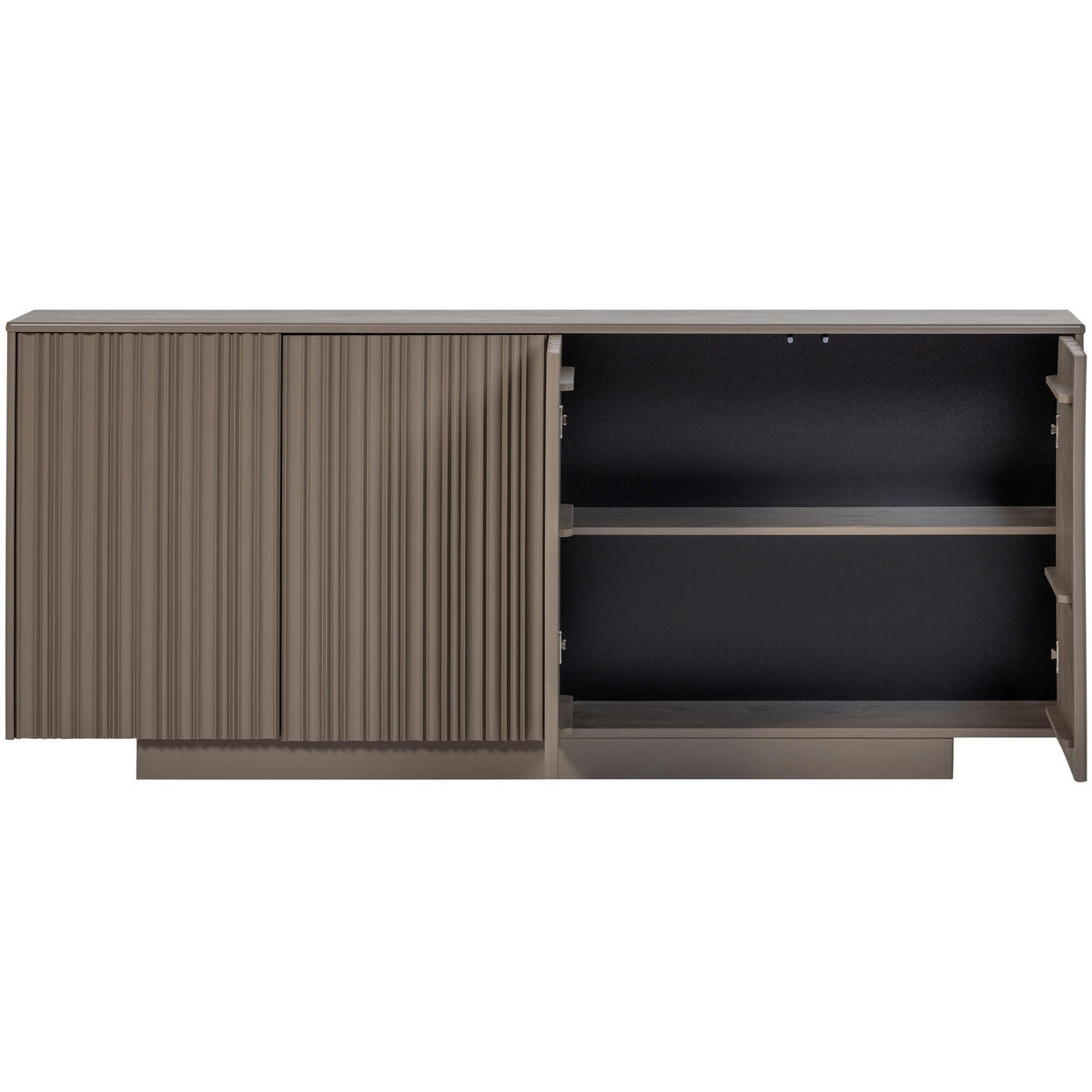SIDEBOARD Nova  in 200/85/40 cm  - Braun, Design, Holz (200/85/40cm) - Livetastic