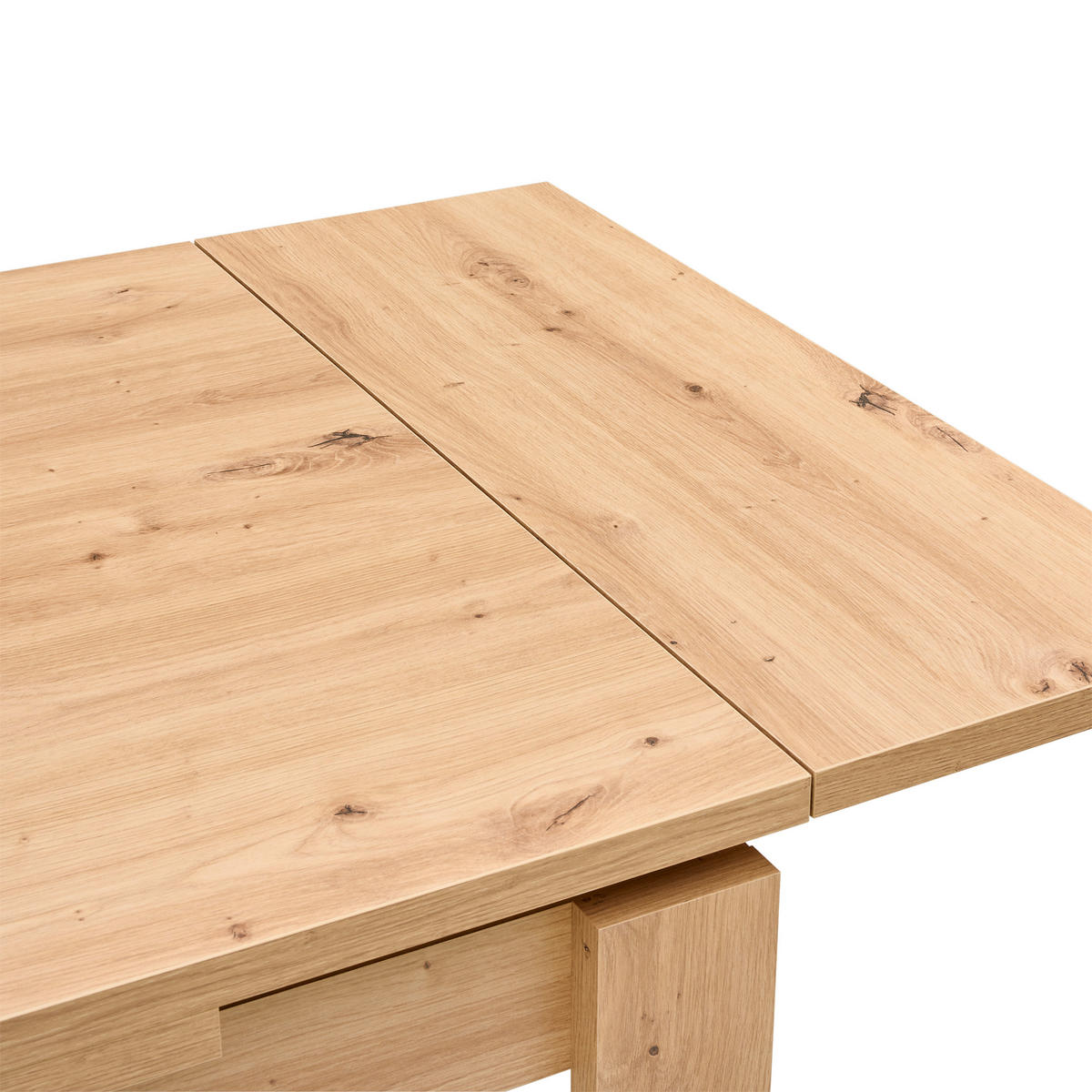 ESSTISCH in Holzwerkstoff 120-176/80/78 cm  - Eichefarben, KONVENTIONELL, Holzwerkstoff (120-176/80/78cm) - Carryhome