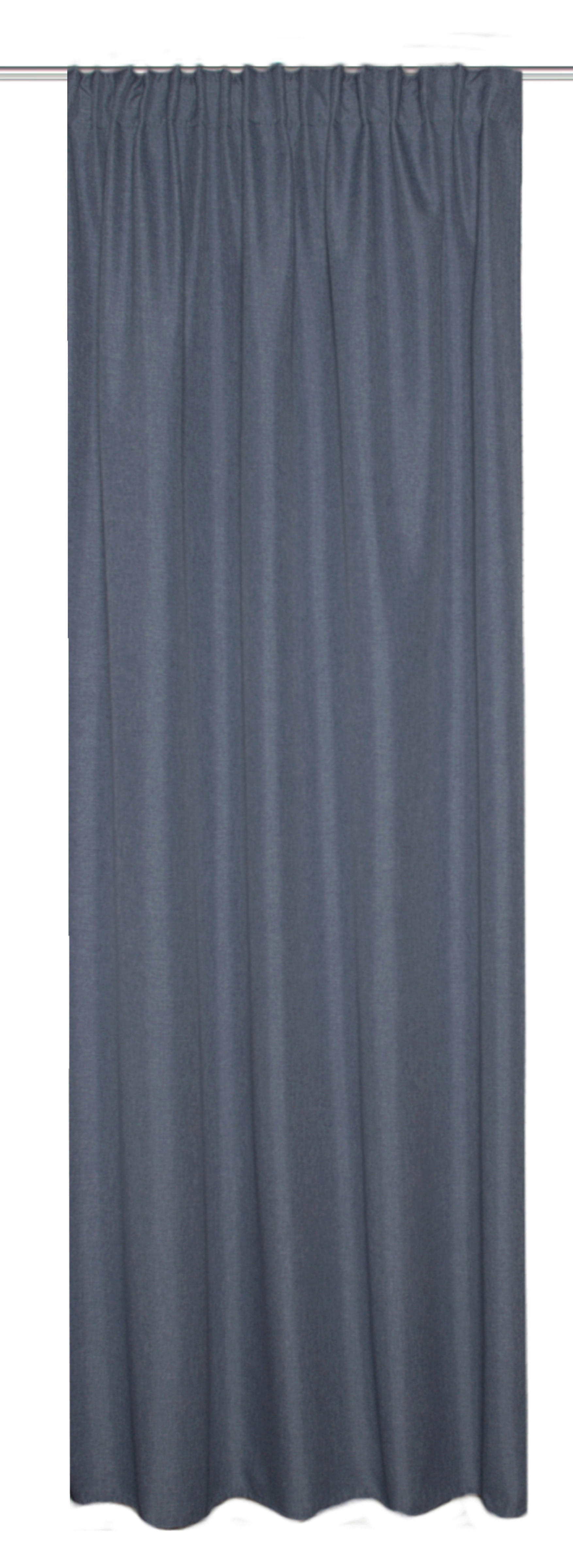THERMOVORHANG  blickdicht  135/245 cm   - Blau, KONVENTIONELL, Textil (135/245cm) - Schmidt W. Gmbh