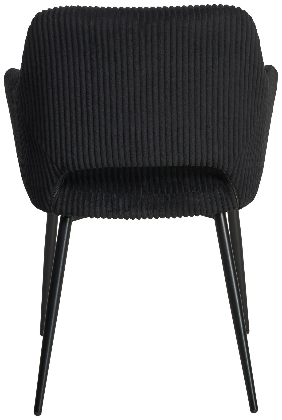 ARMLEHNSTUHL  in Eisen Cord  - Schwarz, KONVENTIONELL, Holz/Textil (57/83.5/63cm) - MID.YOU