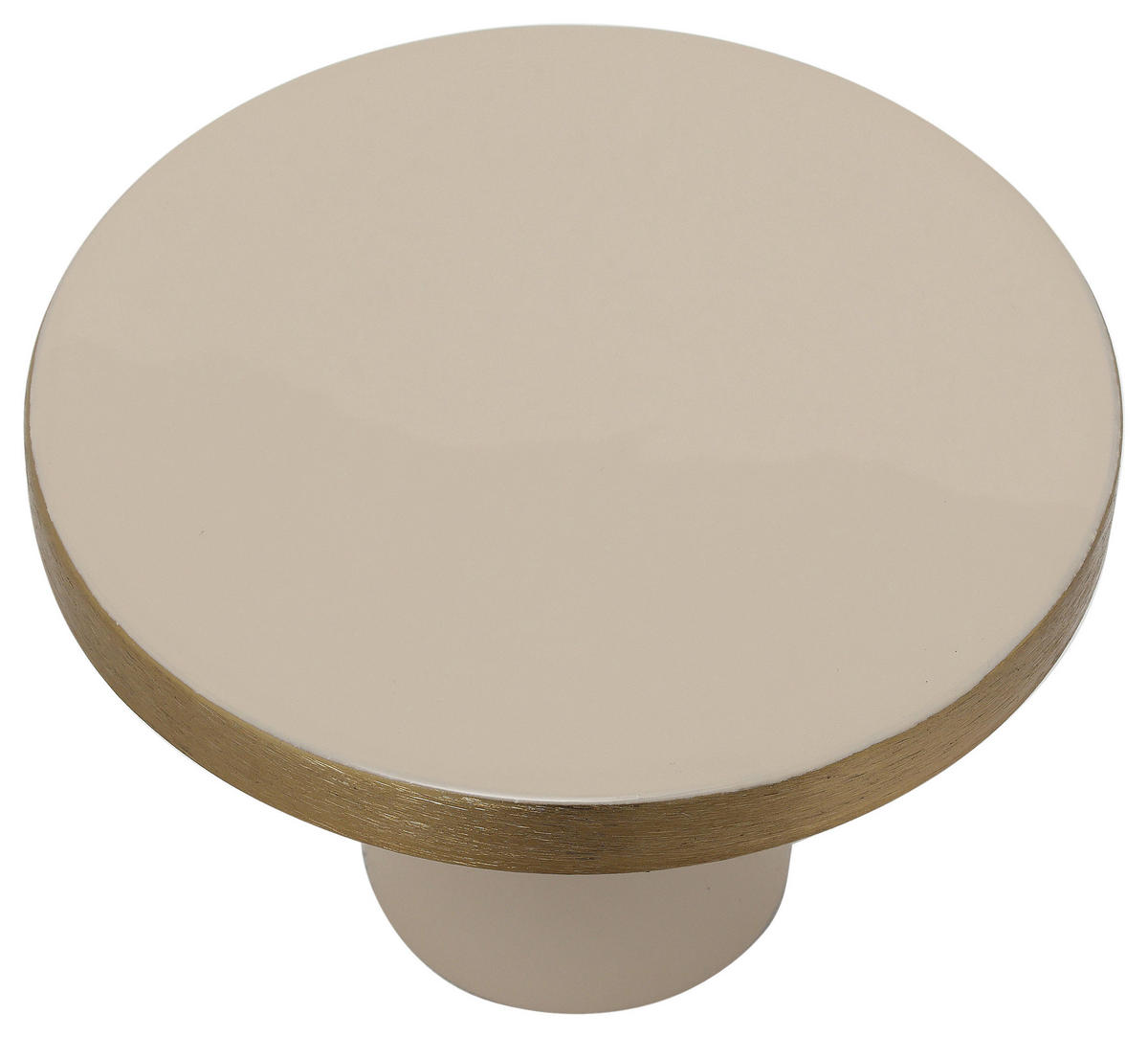 TORTENPLATTE - Beige/Goldfarben, Trend, Metall (30/14cm) - Kayoom