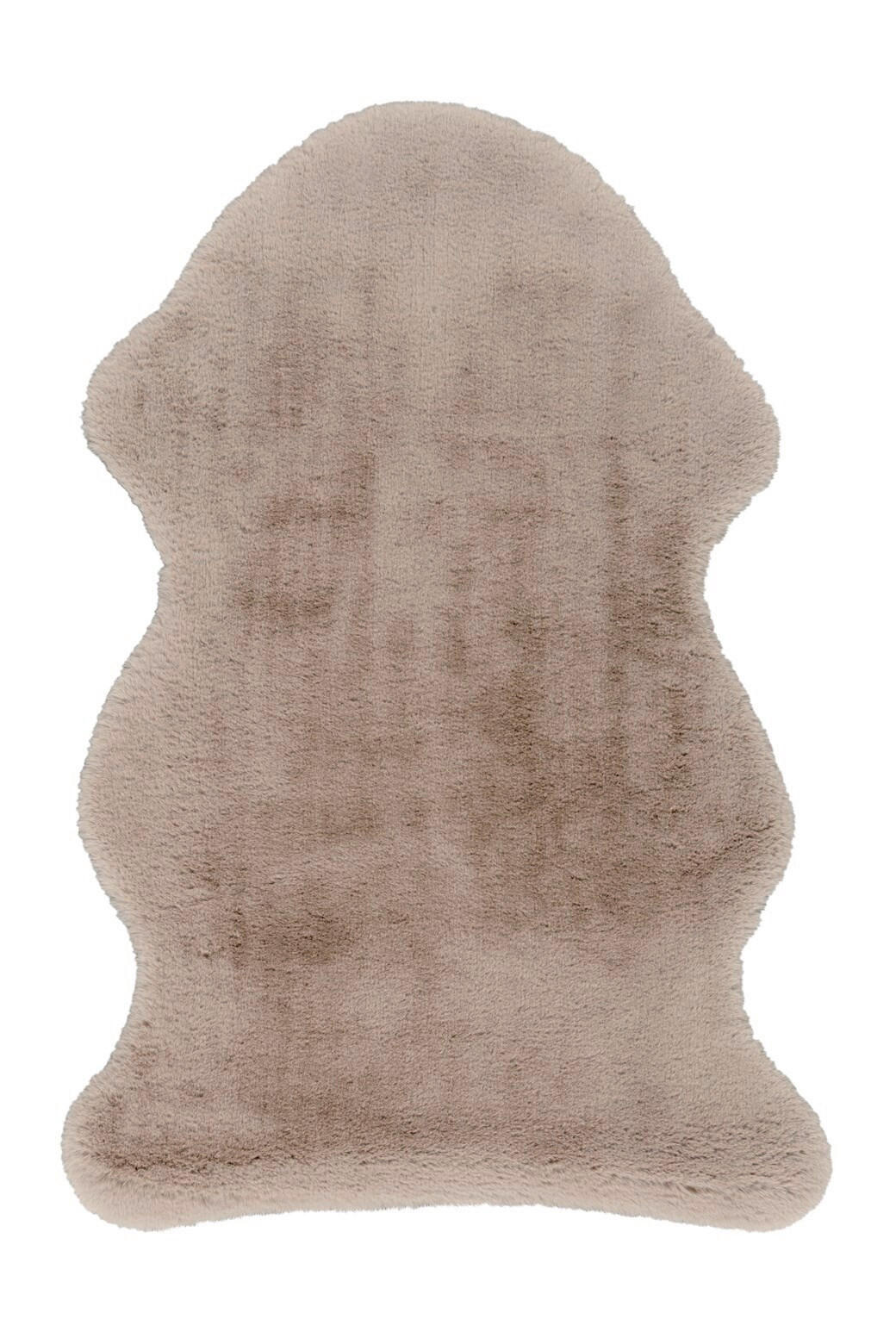HOCHFLORTEPPICH 60/90 cm Estonia - Kunda Taupe Hellbraun  - Hellbraun, KONVENTIONELL, Textil (60/90cm)