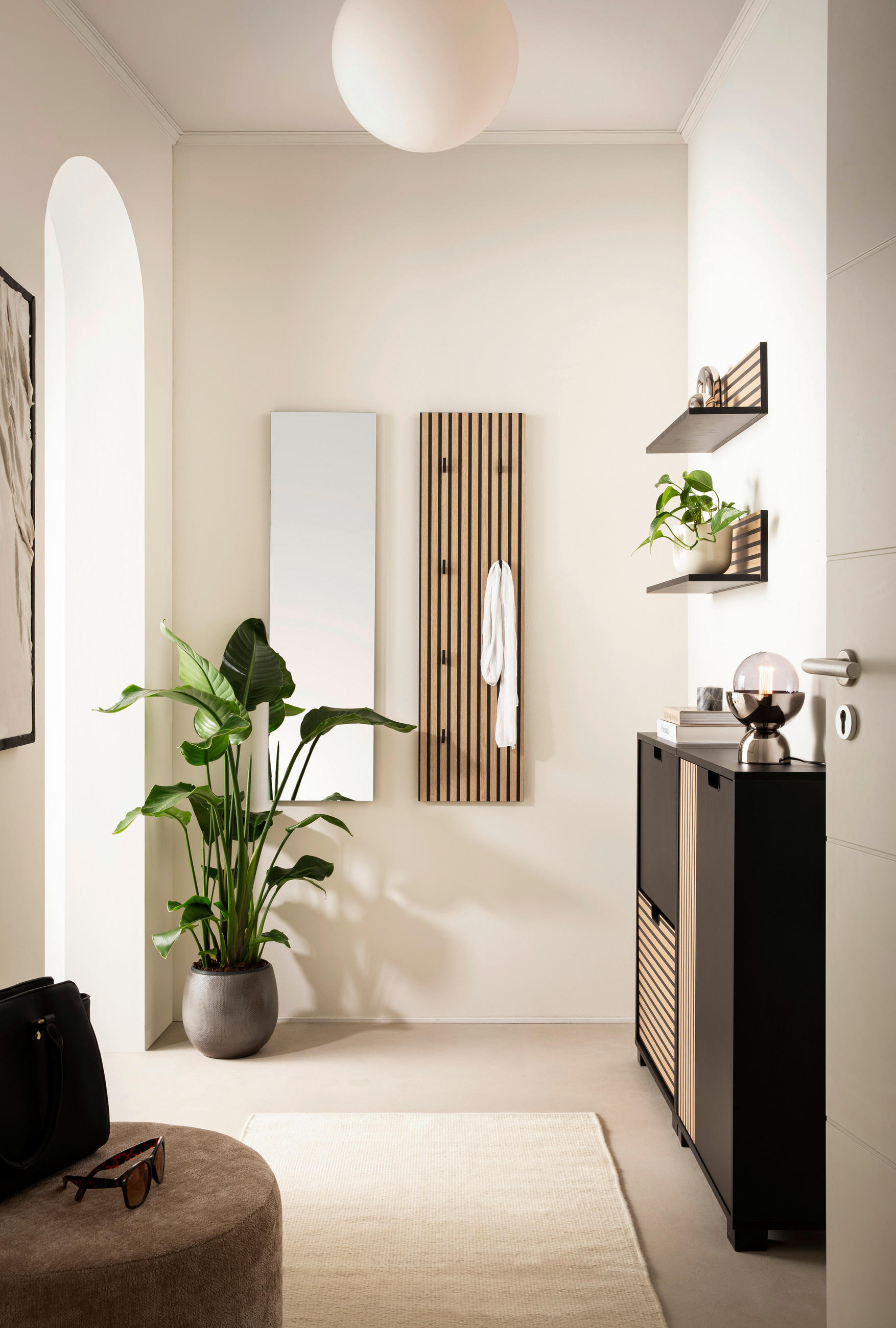 WANDSPIEGEL 29,9/110,5/3 cm  - Design, Glas/Holzwerkstoff (29,9/110,5/3cm) - MID.YOU