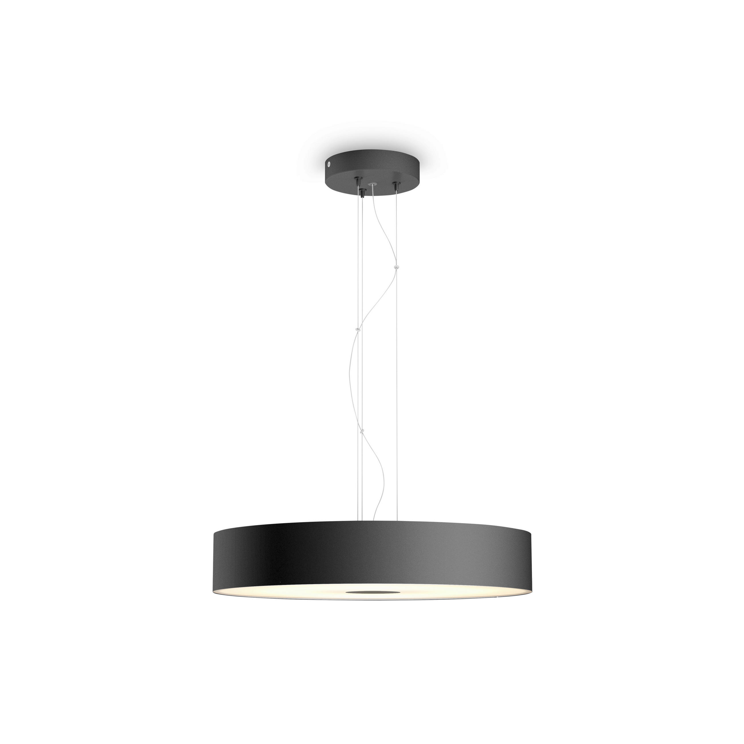Philips HUE Led-Hängeleuchte White Ambiance Fair Schwarz 12 cm