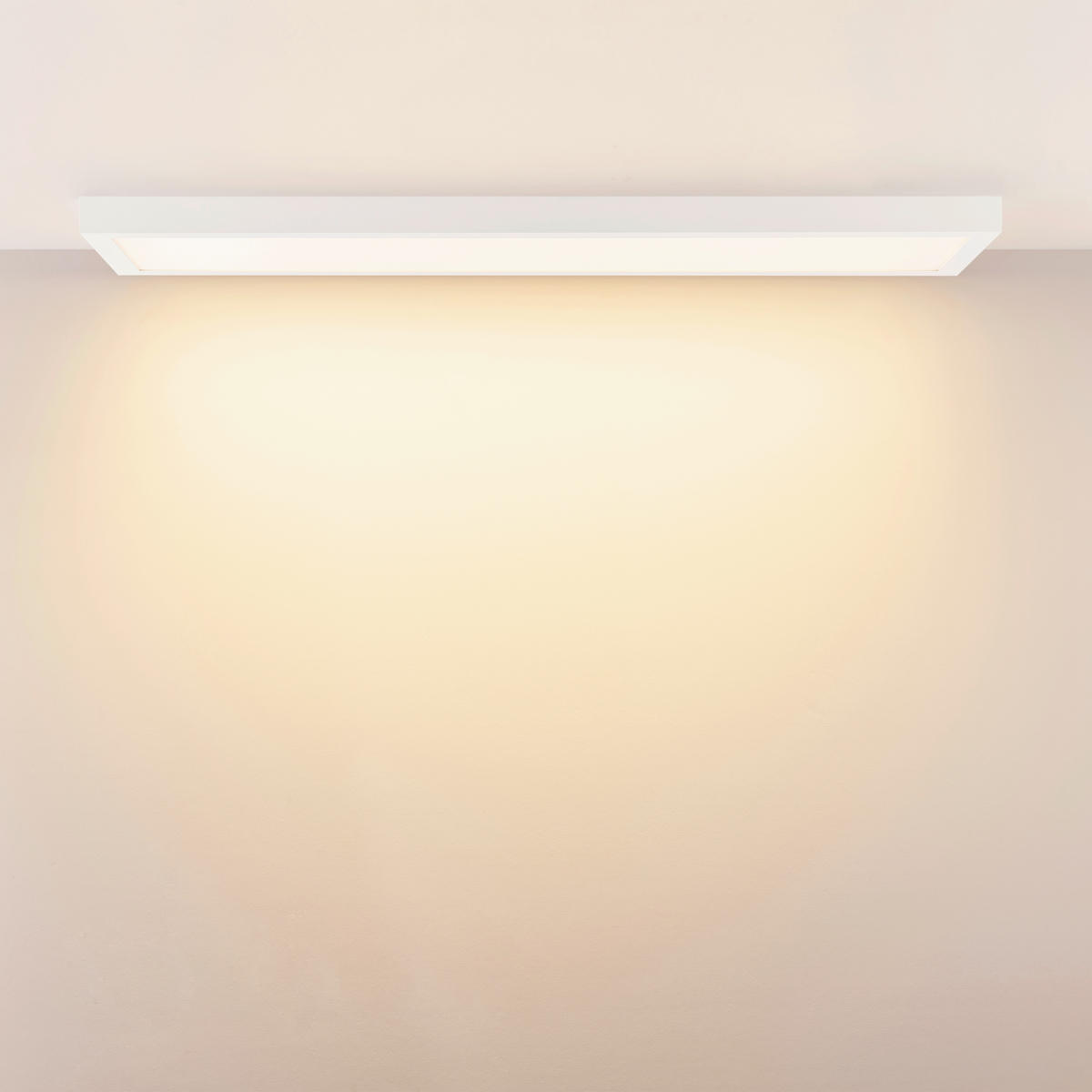 LED-PANEEL 122,5/32,5/4,8 cm  - Weiß, Basics, Metall (122,5/32,5/4,8cm)
