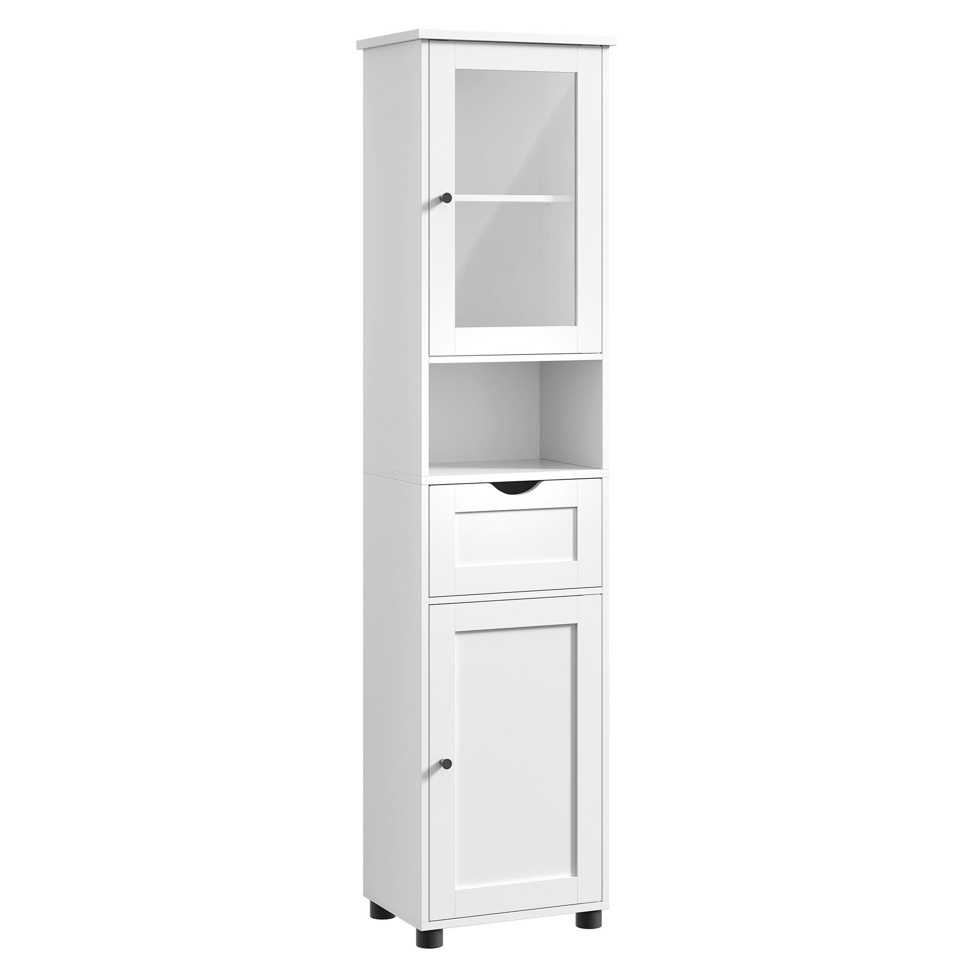 HOCHSCHRANK 40/165/30 cm  - Weiß, MODERN, Holzwerkstoff (40/165/30cm) - MID.YOU