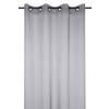 KONČANA ZAVESA  pol prosojno   135/260 cm  - siva, Basics, tekstil (135/260cm)